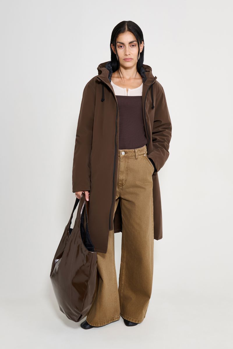 Stutterheim Stockholm Long Matte Winter Coat