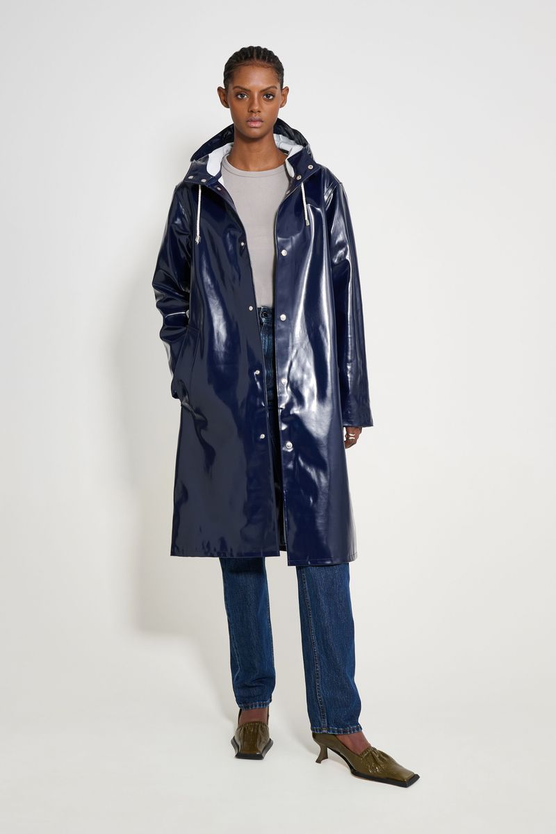 Stutterheim Stockholm Long Opal Raincoat