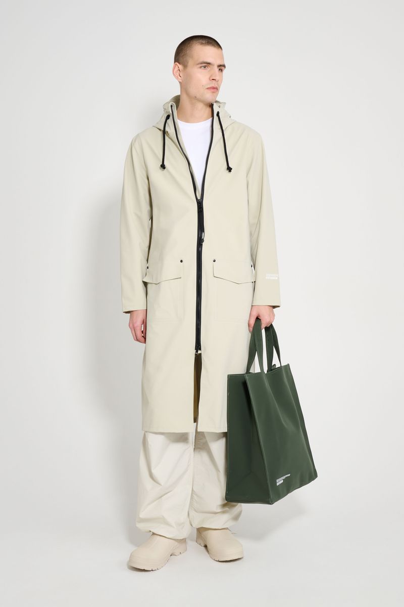 Stutterheim Stockholm Long Patch Raincoat