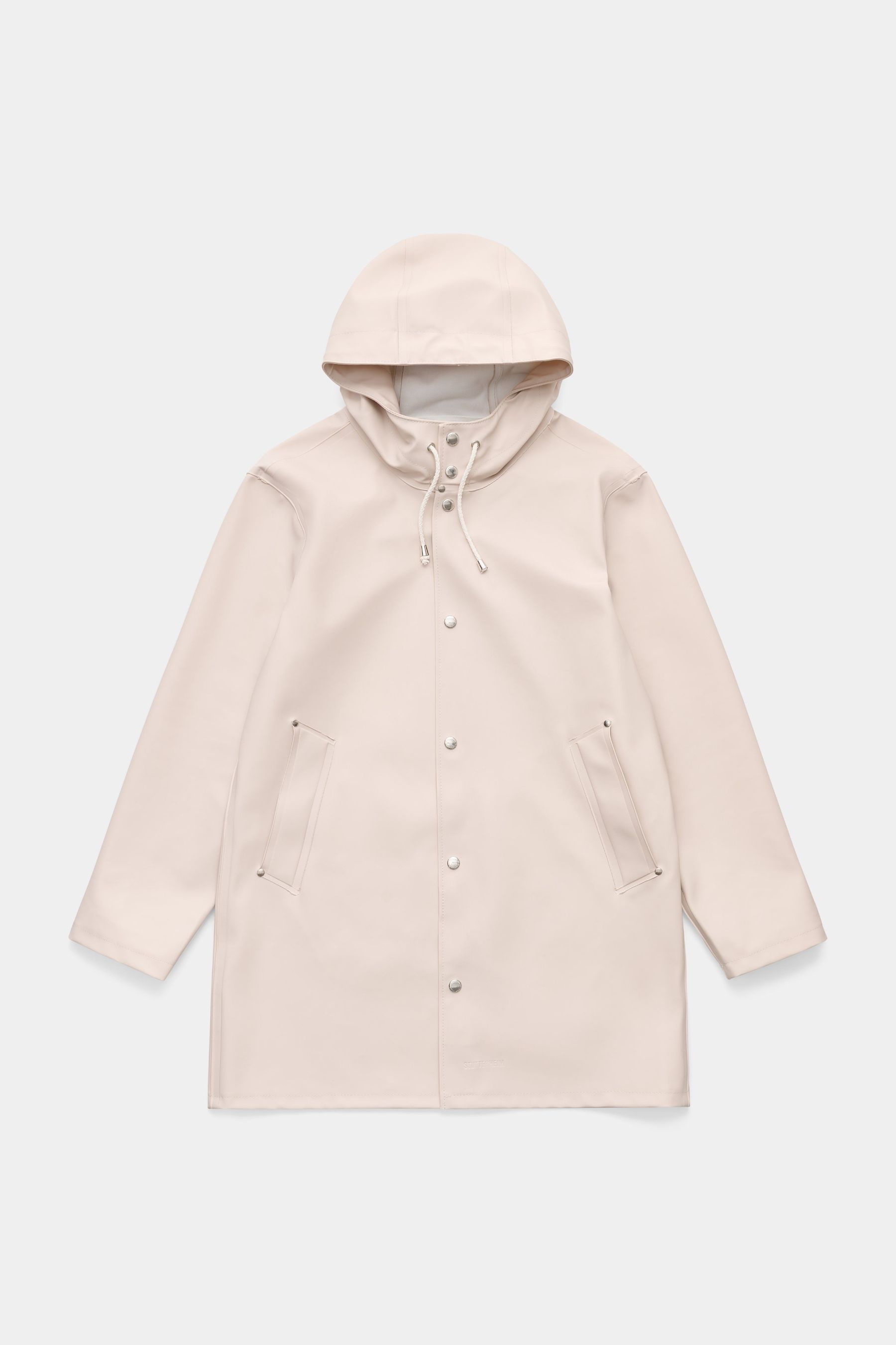 stutterheim stockholm original raincoat light sand women jackets raincoats