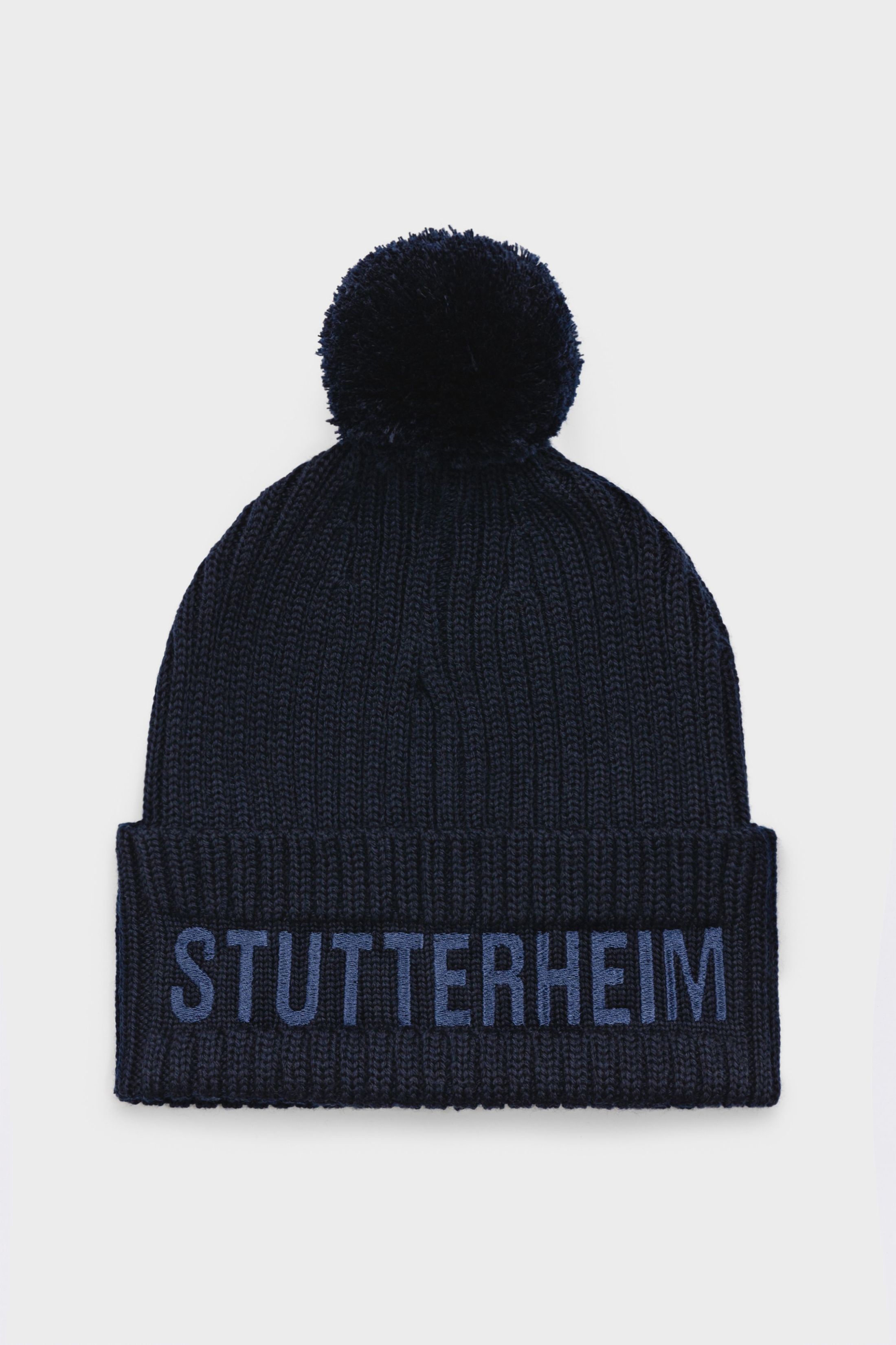 stutterheim april beanie navy accessories hats-and-scarves beanies