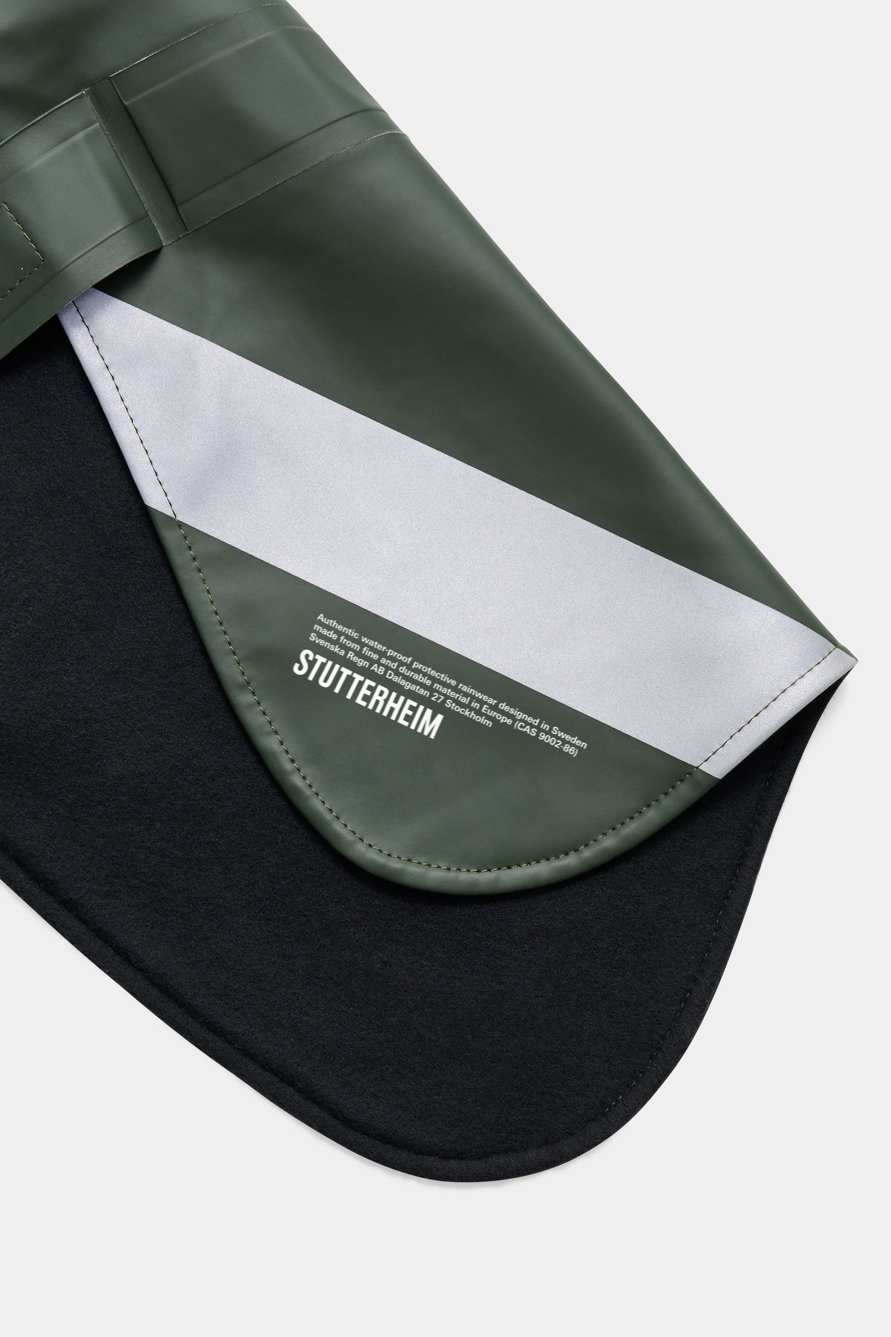 stutterheim dog raincoat green accessories dog-raincoats