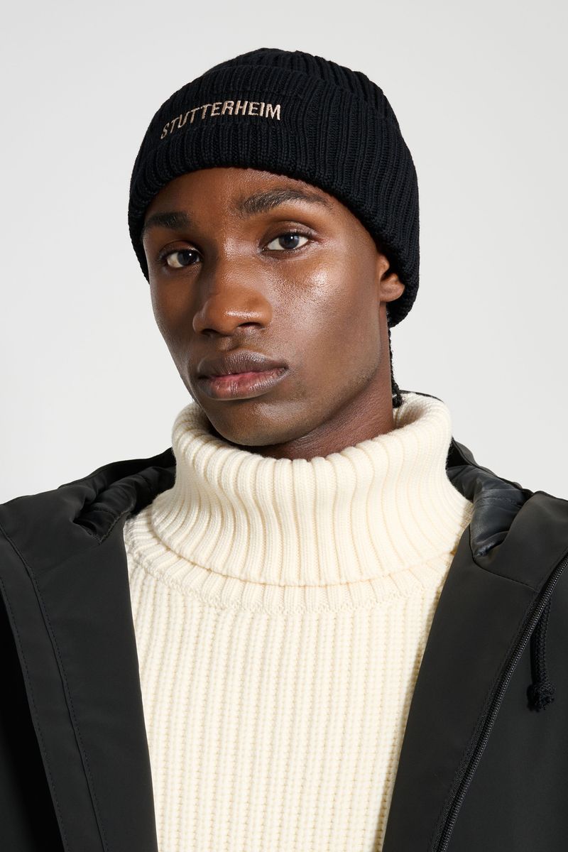 Stutterheim Logo Beanie