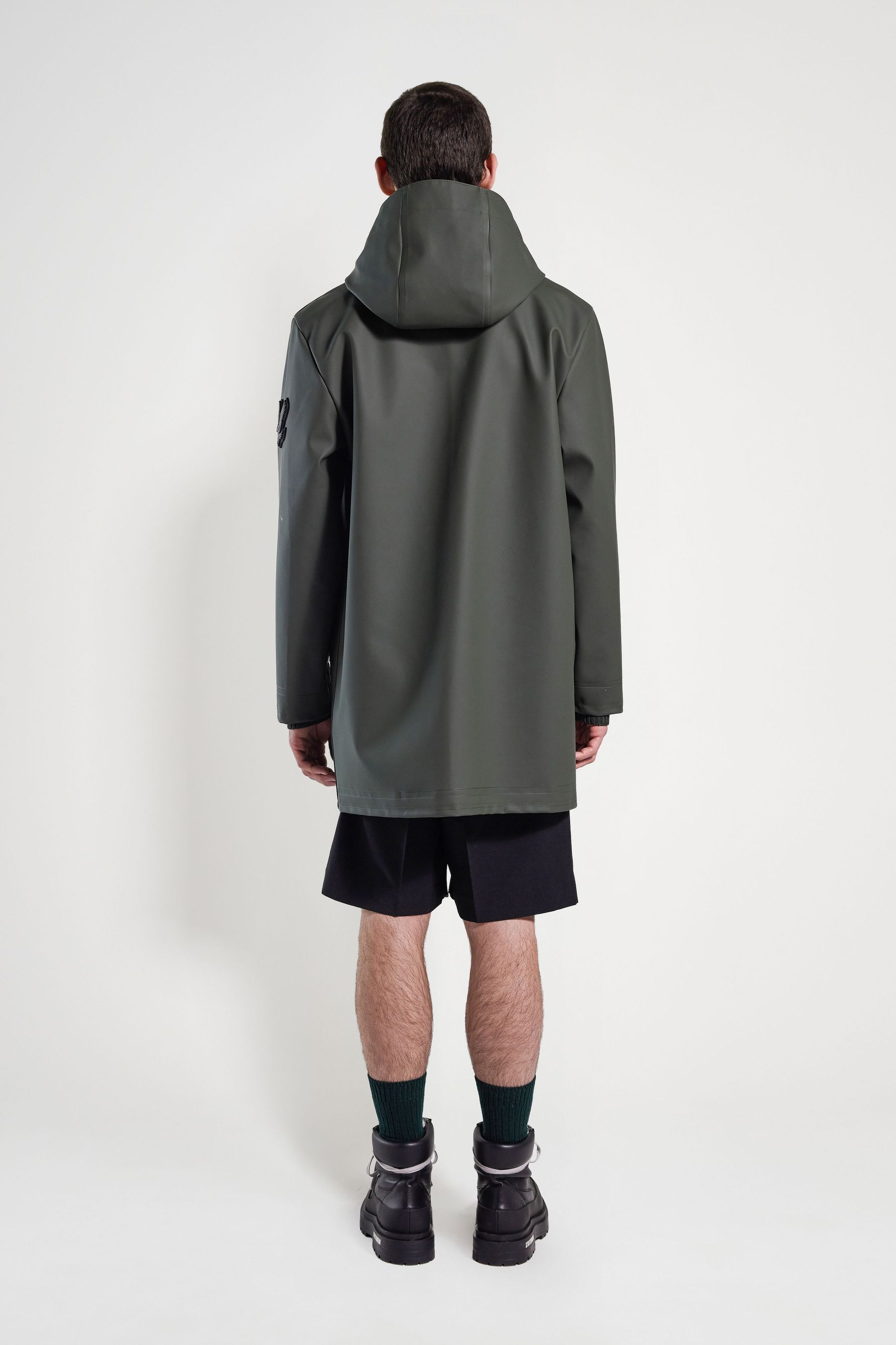 stutterheim men's raincoat green men jackets raincoats