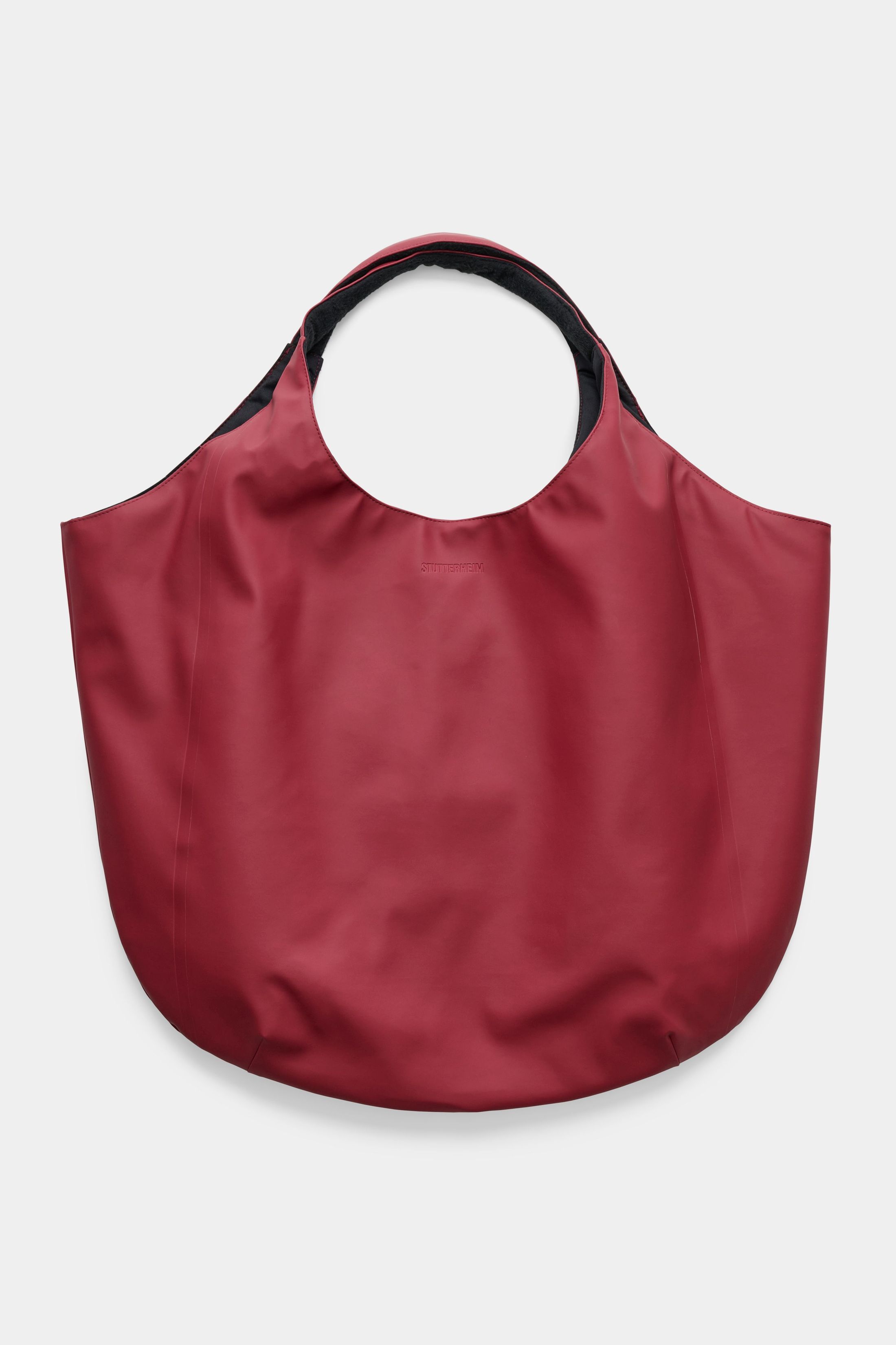stutterheim svea puffer bag burgundy accessories bags tote-bags