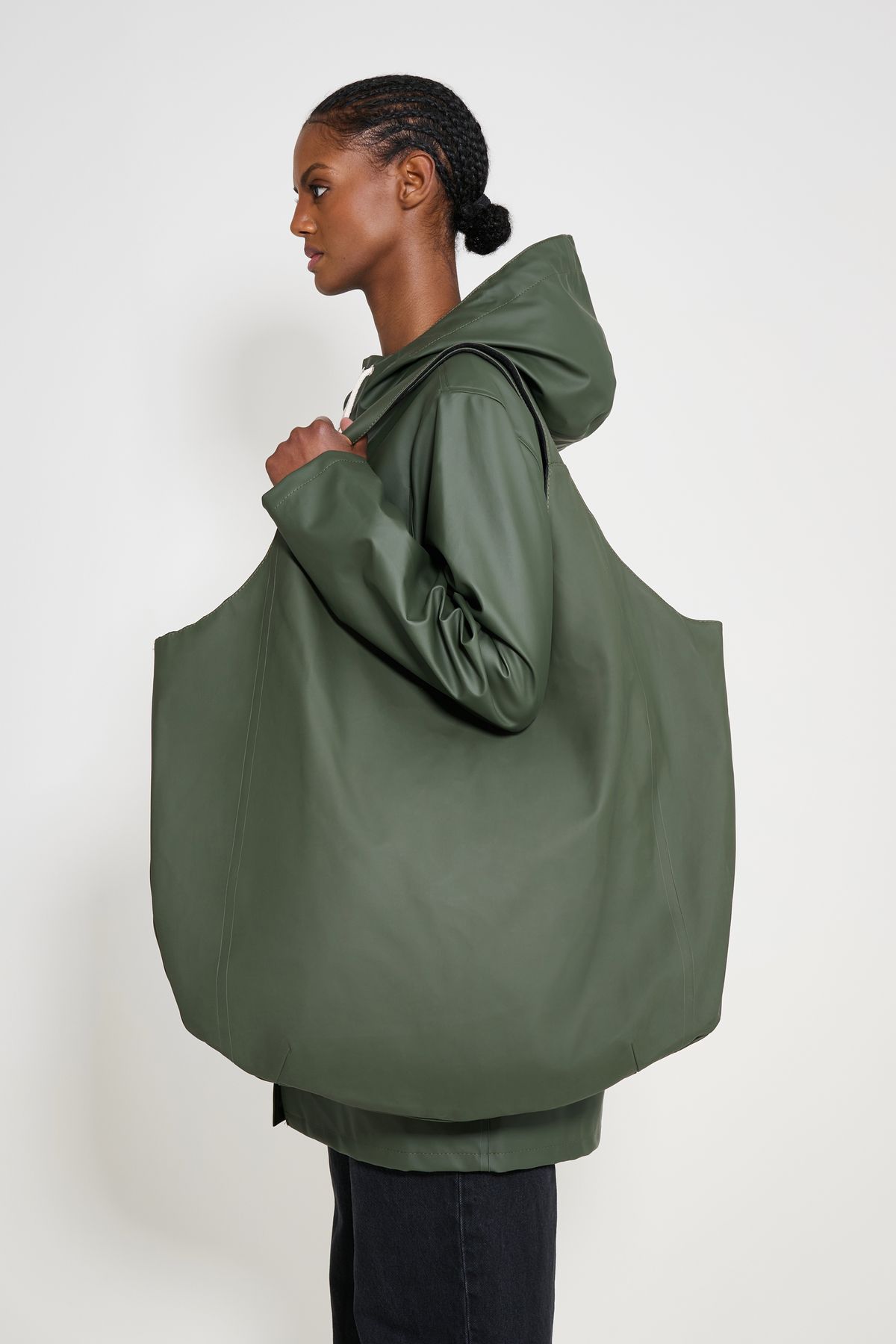 Stutterheim Svea Puffer Bag Green