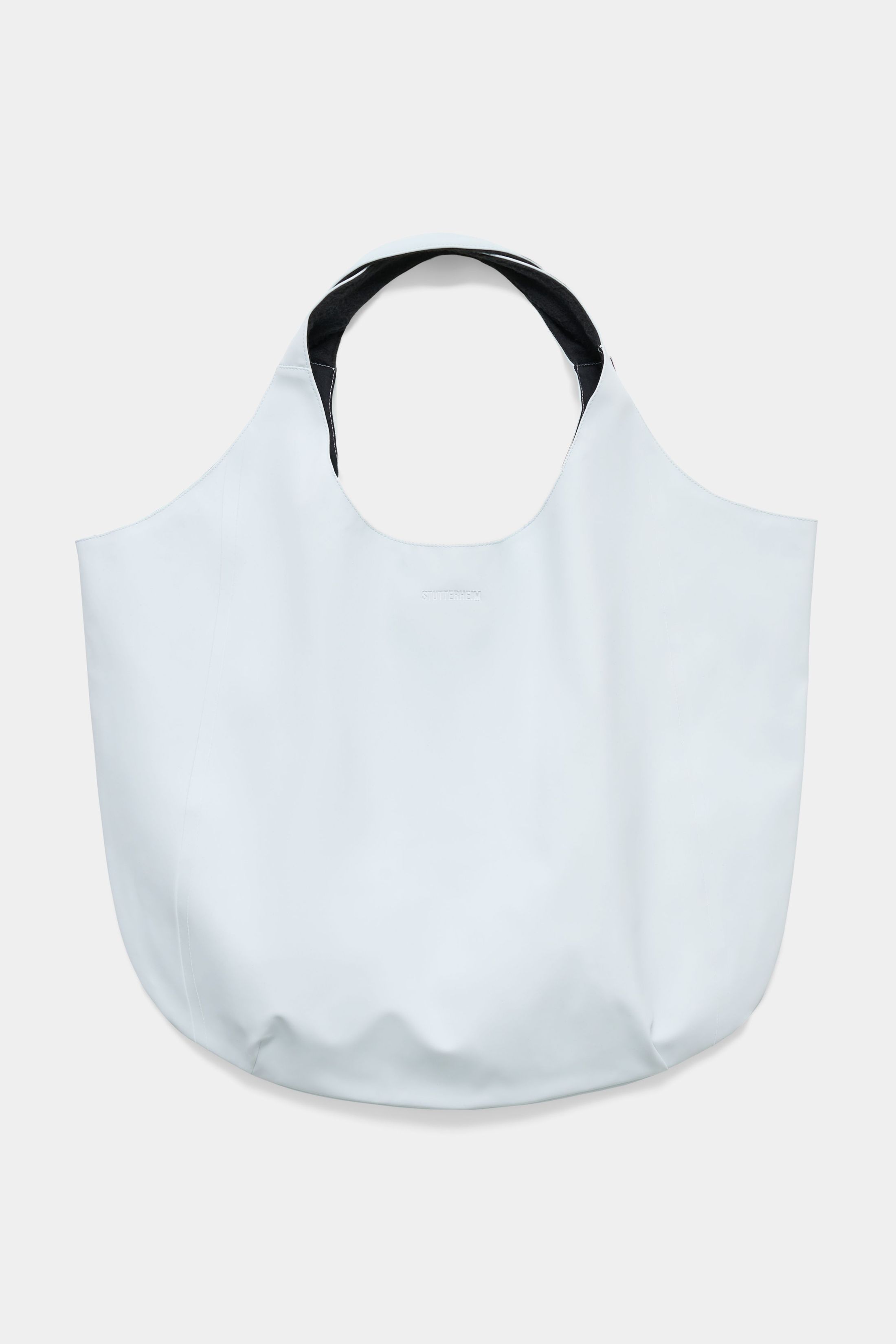 stutterheim svea puffer bag matte frost grey accessories bags tote-bags
