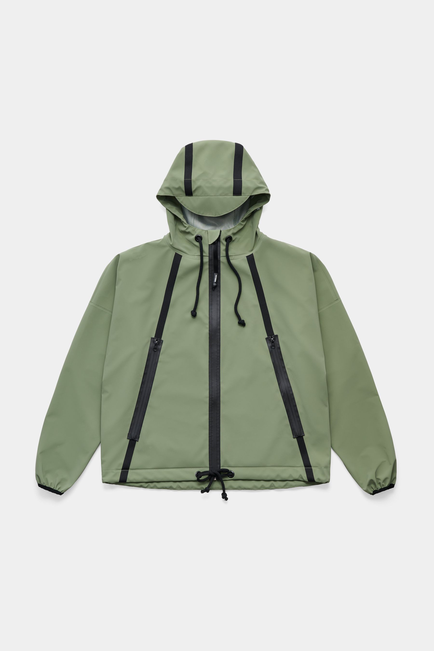 stutterheim traneberg tape jacket dry green men jackets