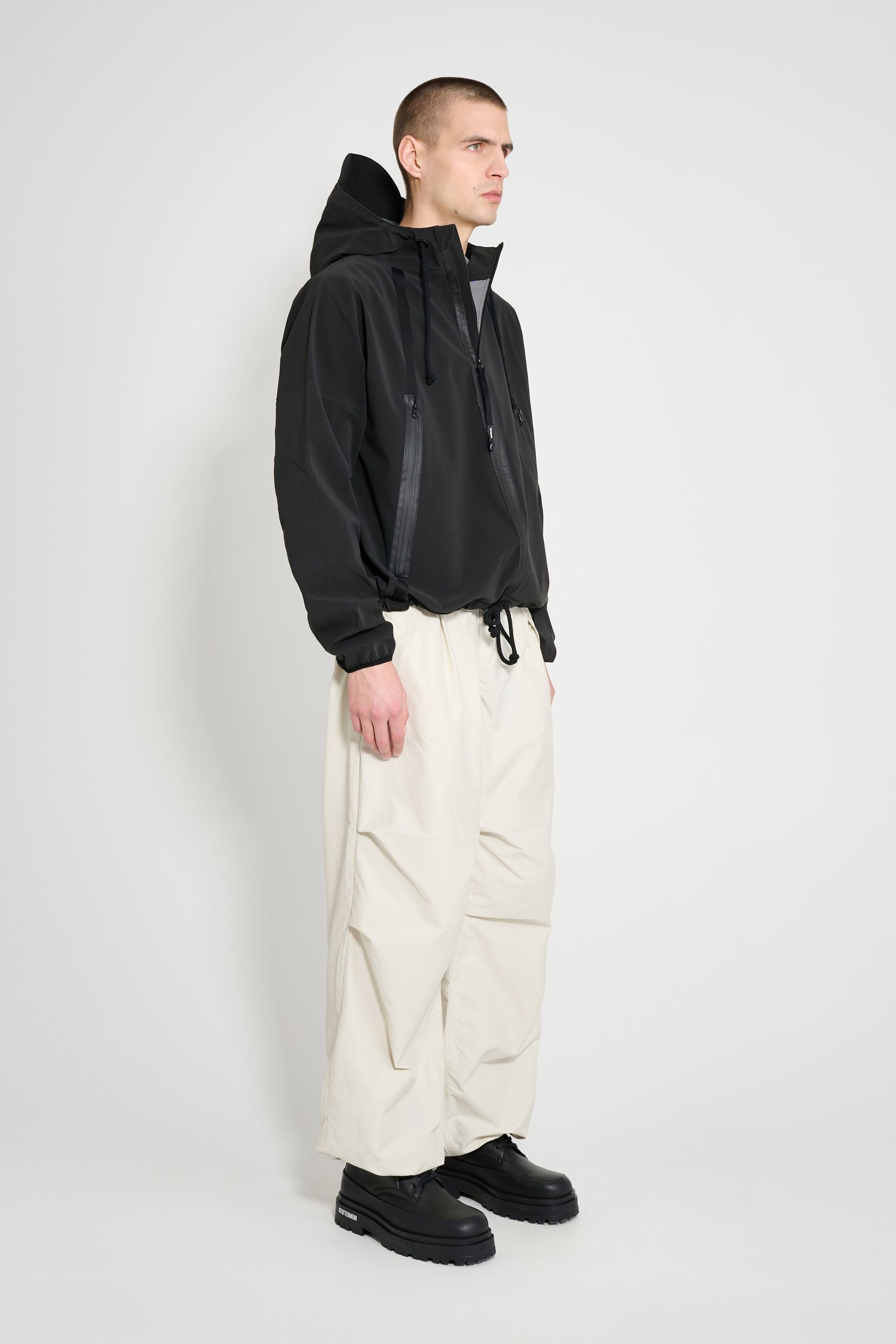 stutterheim traneberg tape jacket black men jackets