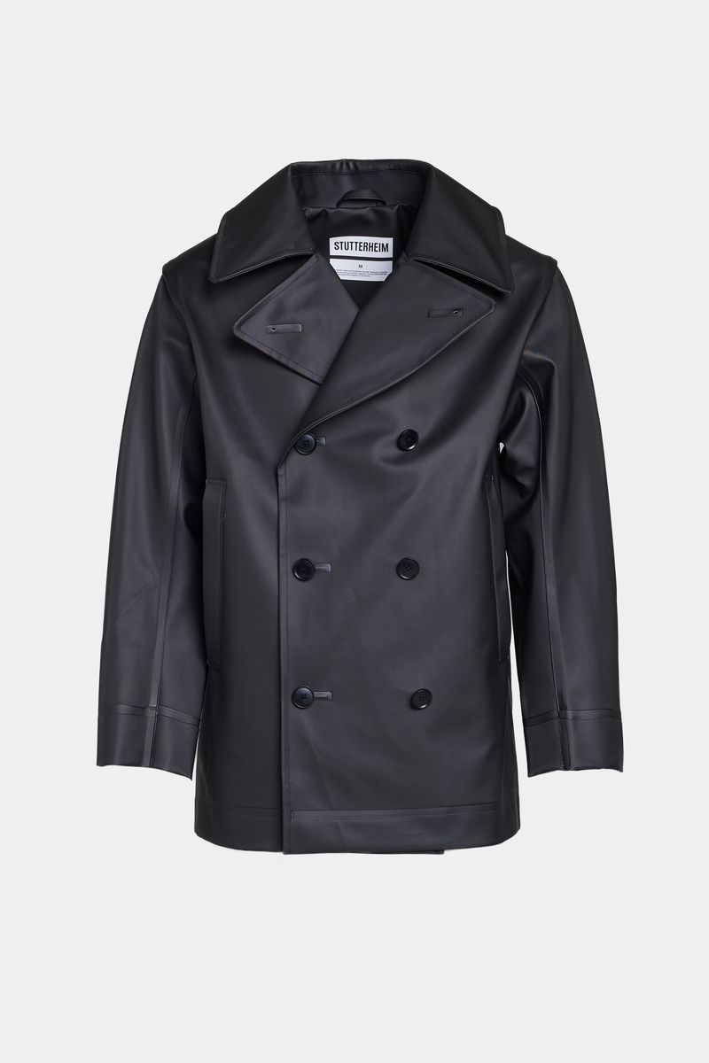 Stutterheim Tranholmen Double Breasted Raincoat