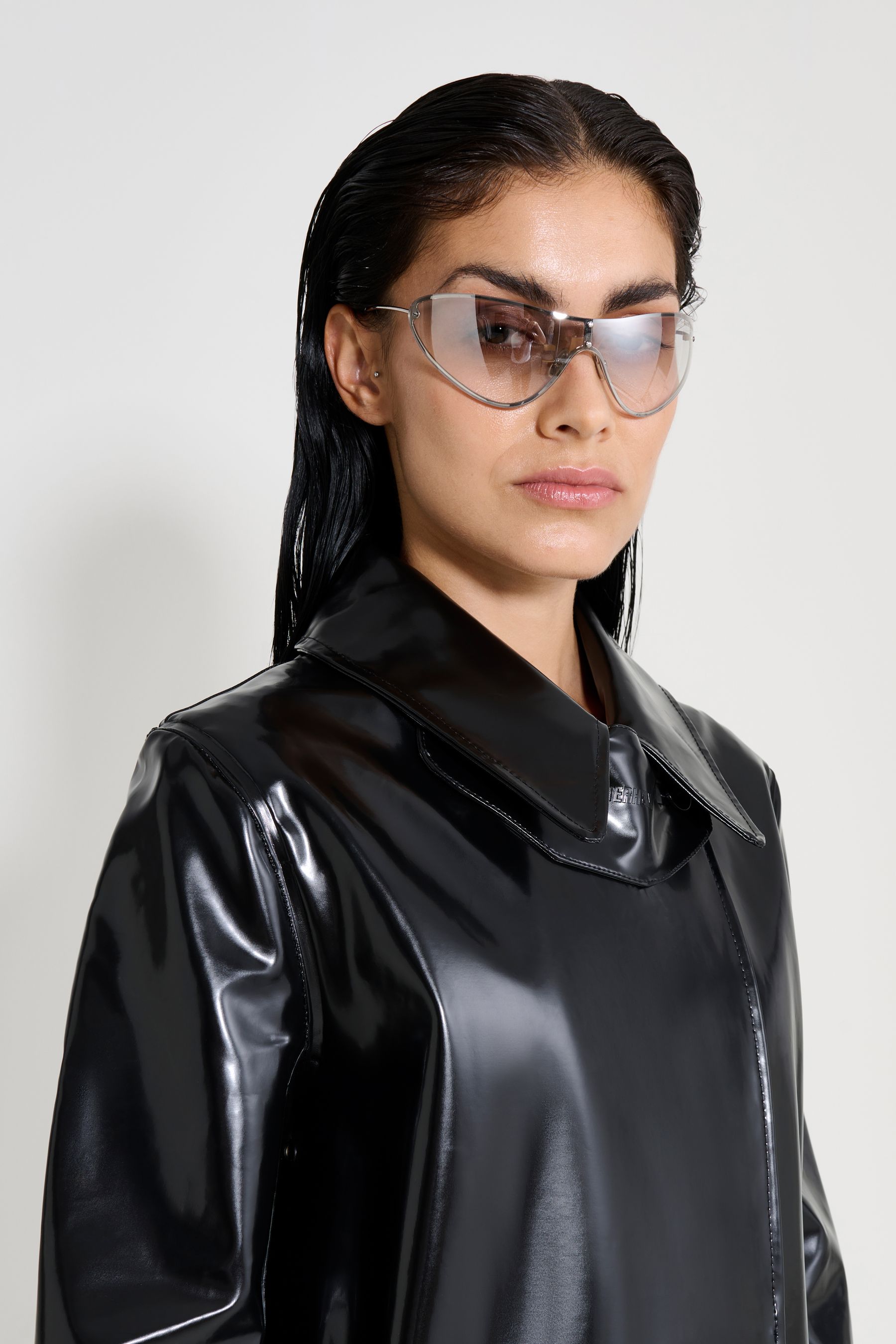 stutterheim wayfair opal trench coat black women jackets trench-coats